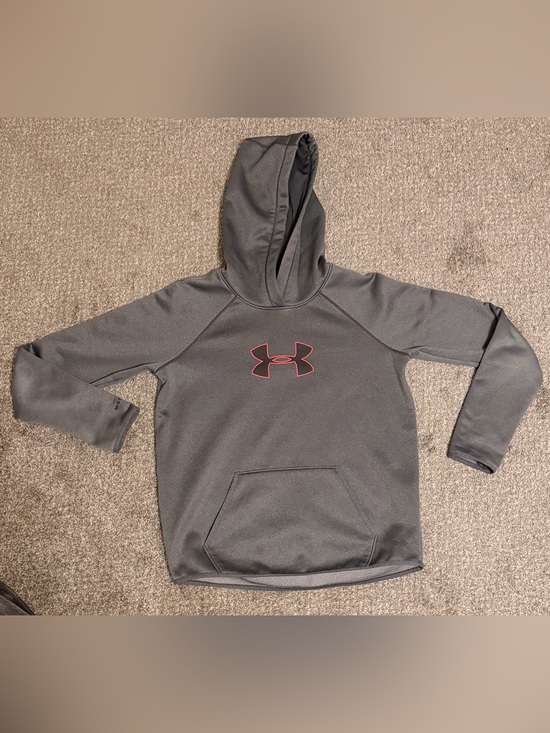 Under Armour Tops - Under Armour Women’s Small ColdGear Infrared Gray Pullover Hoodie